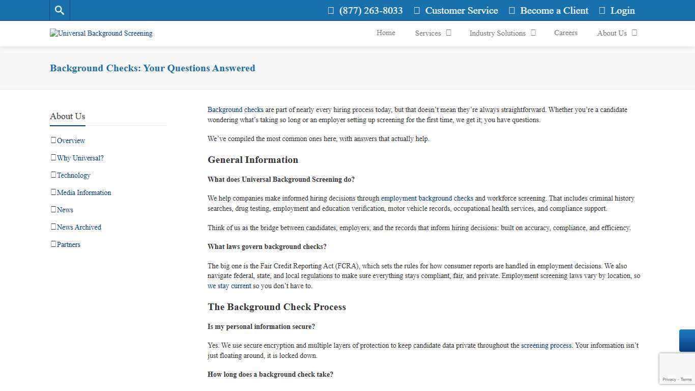 Background Check FAQs: Hiring, Compliance, and Candidate Right